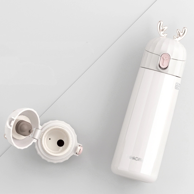 Antlers Stainless Steel Vacuum Insulated Water Bottle, custom water bottle with logo imprint 5