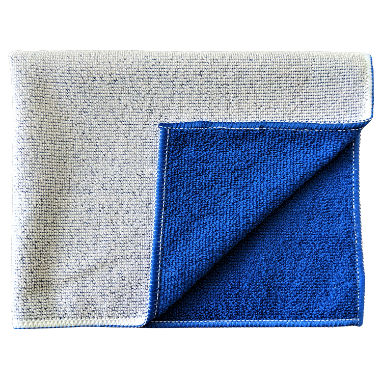 Full Color Polyester Microfiber Colored Back Rally Towel 12