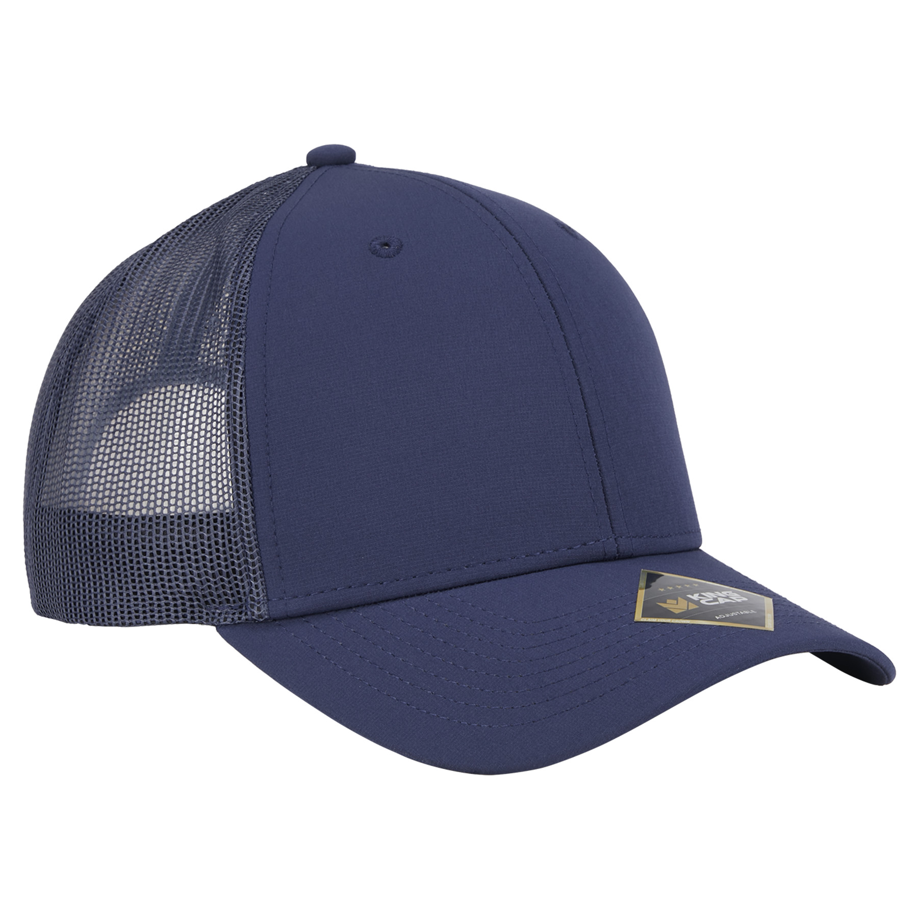 Crest 6-Panel Trucker Cap - Sustainable Fabric 5