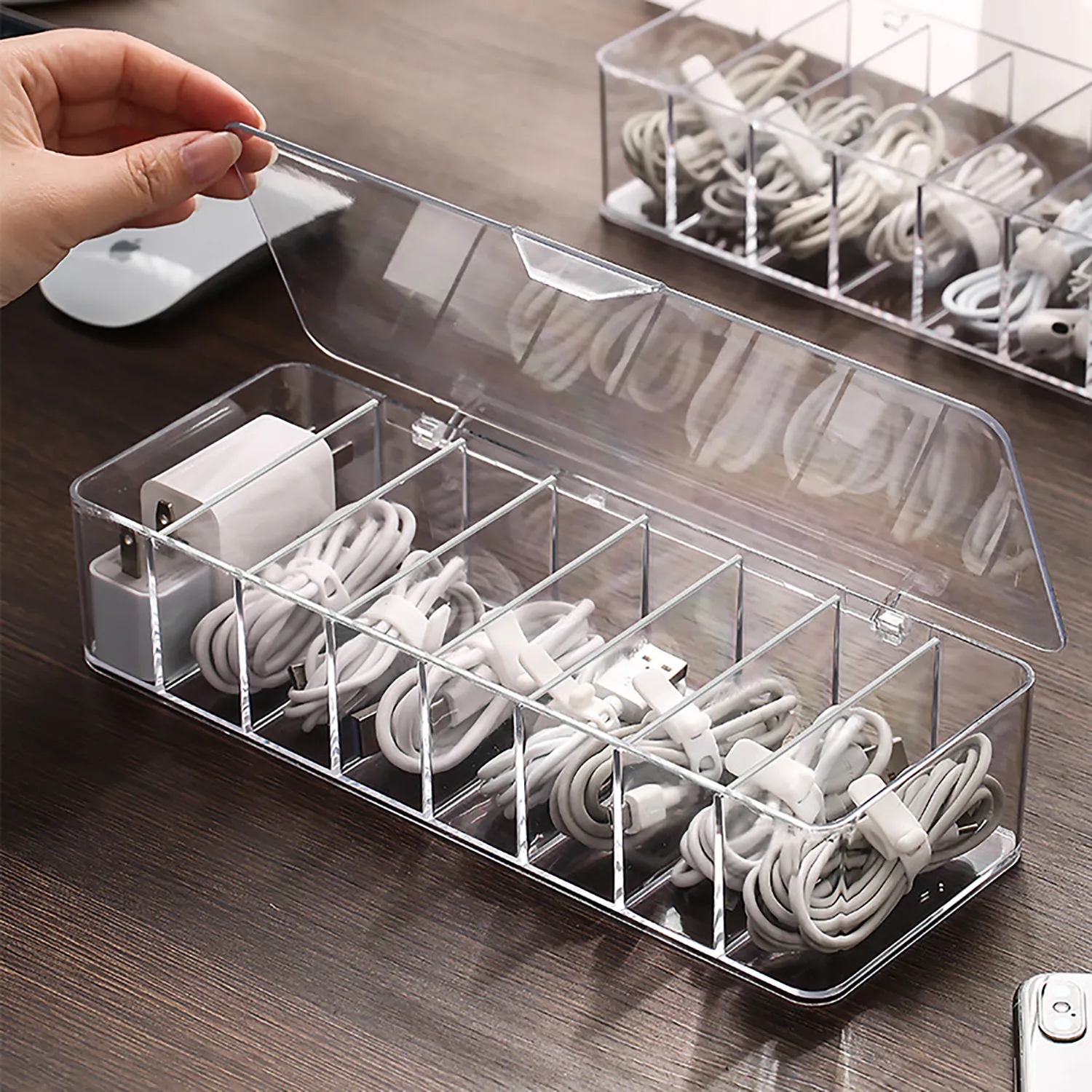 Dustproof Storage Cable Management Box 2