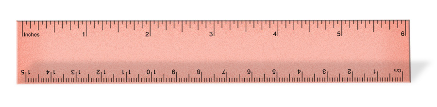 Ideal 6" Pocket Ruler 9