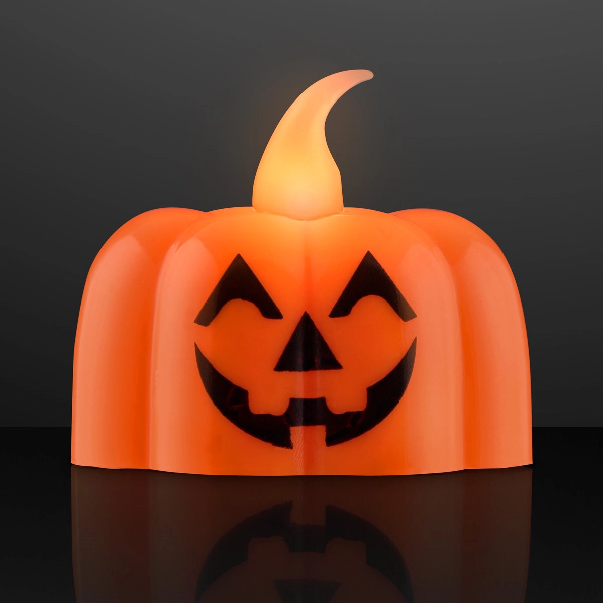 Pumpkin Lights LED Tea Candles 4