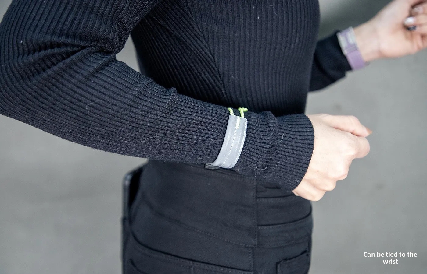 Custom Magnetic Bike Pant Strap Reflective Safety Elastic Adjustable for Cycling Jogging 3