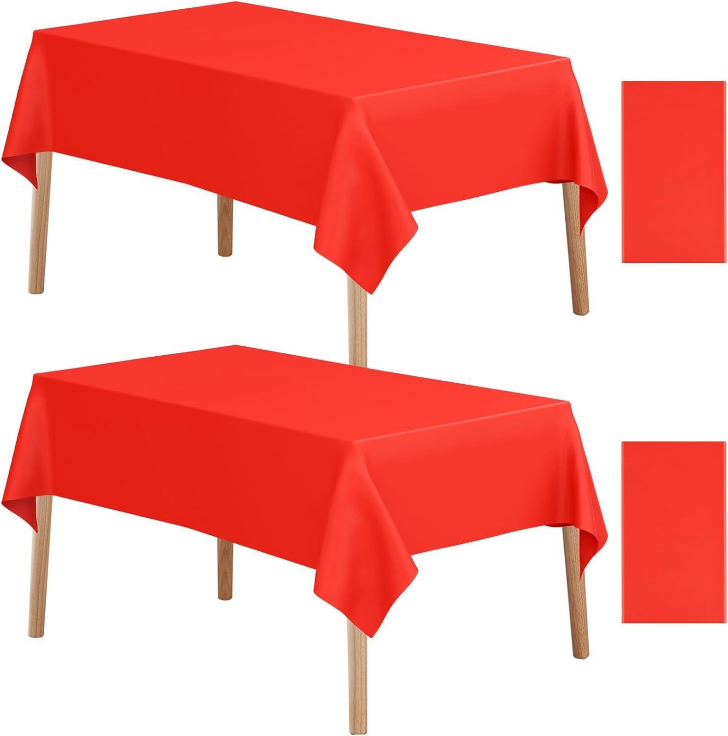 Rectangular BPA-Free Plastic Tablecloths 4