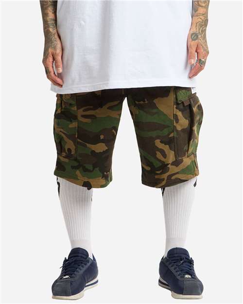 Unisex Fleece Cargo Shorts - SHFCS 14
