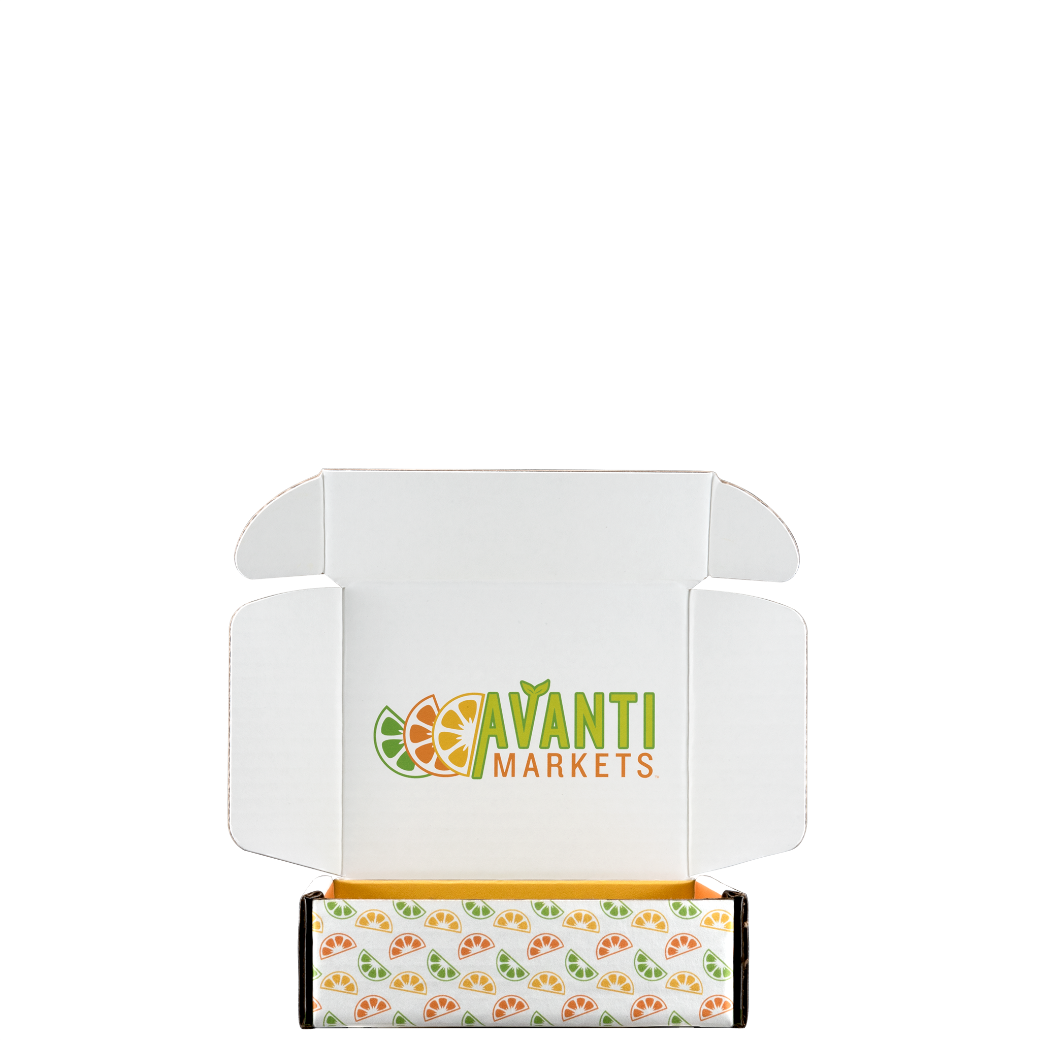 Mailing Box, B-Flute6" x 5" x 2" - White - B - 060 sq in 3