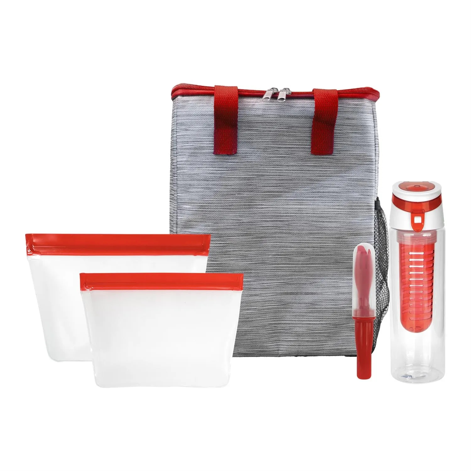 Reusable Beverage & Cutlery Tote Set 15