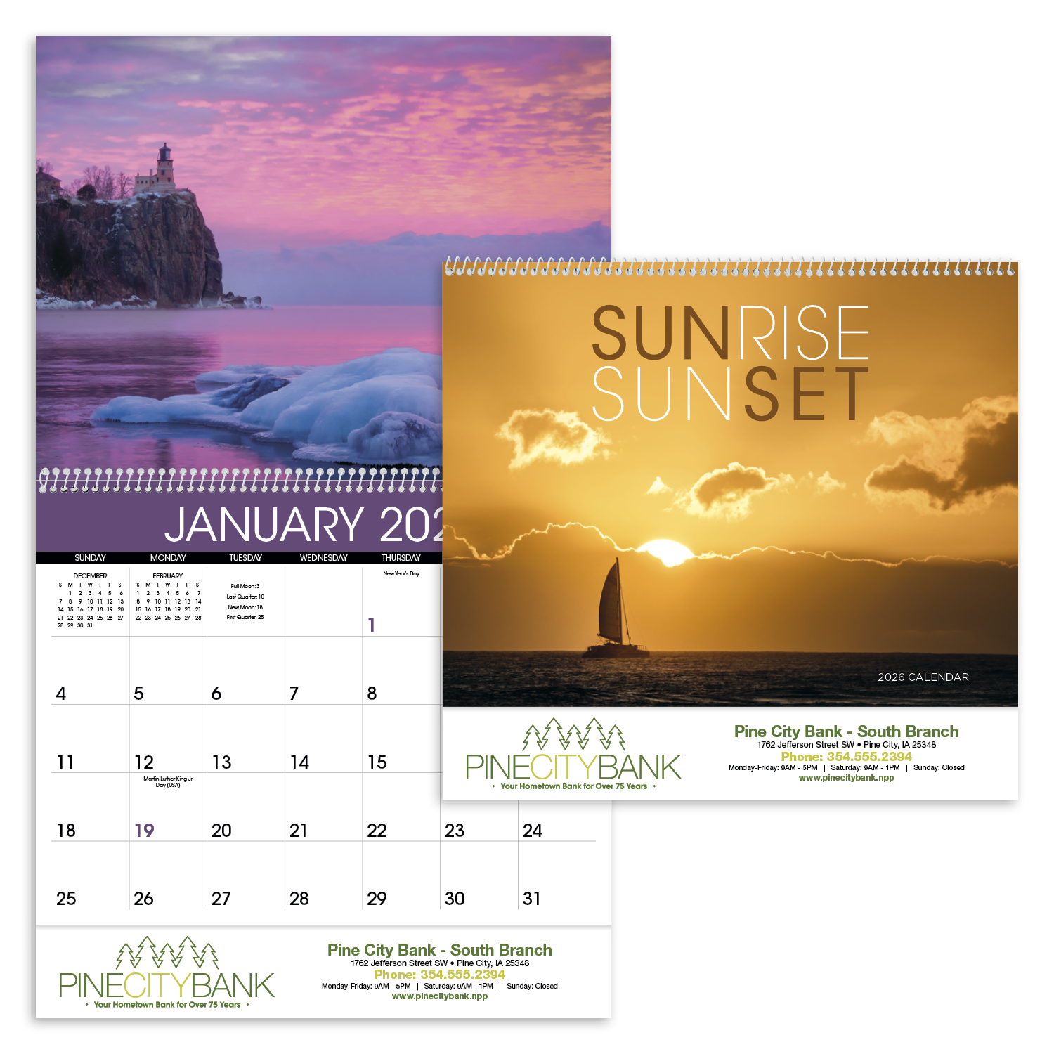 Triumph® Calendars Sunrise Sunset Calendar 77