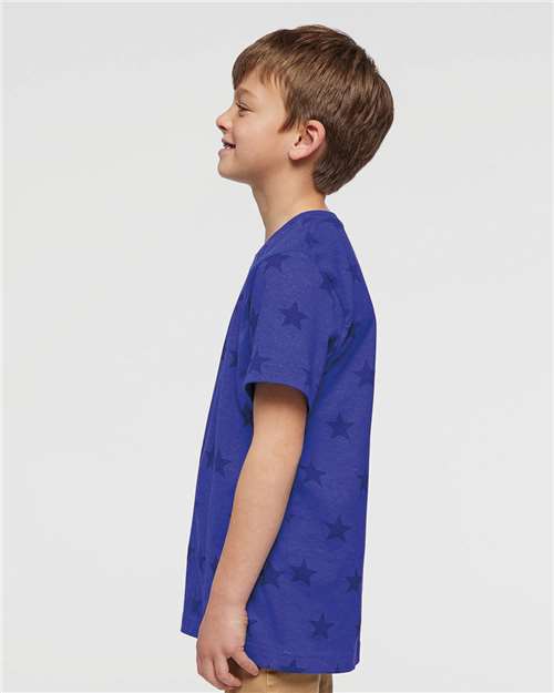 Youth Star Print Tee - 2229 24