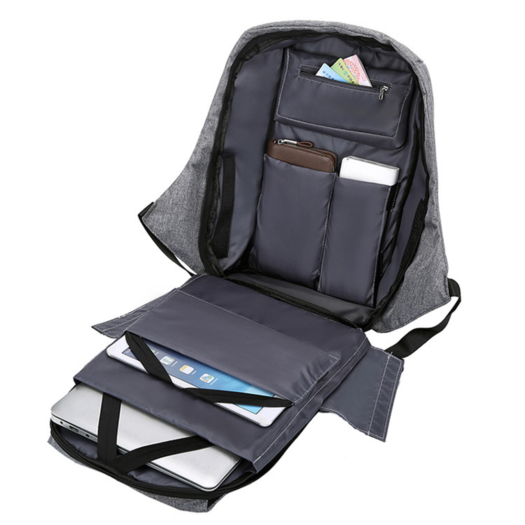 Anti-Thief Backpacks With Usb Charger 3