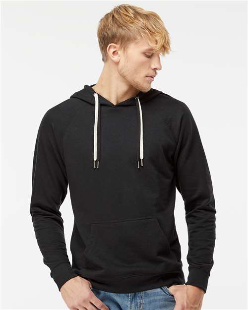 Unisex Icon Lightweight Loopback Terry Hooded Sweatshirt - SS1000 96