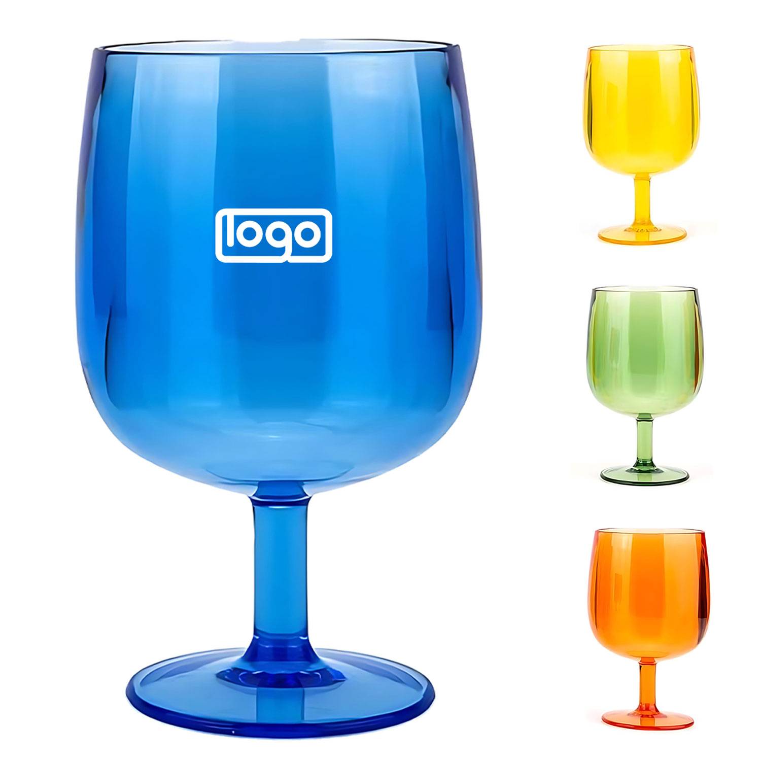 8oz Plastic Champagne Dwarf Glass Promotional Gift 5