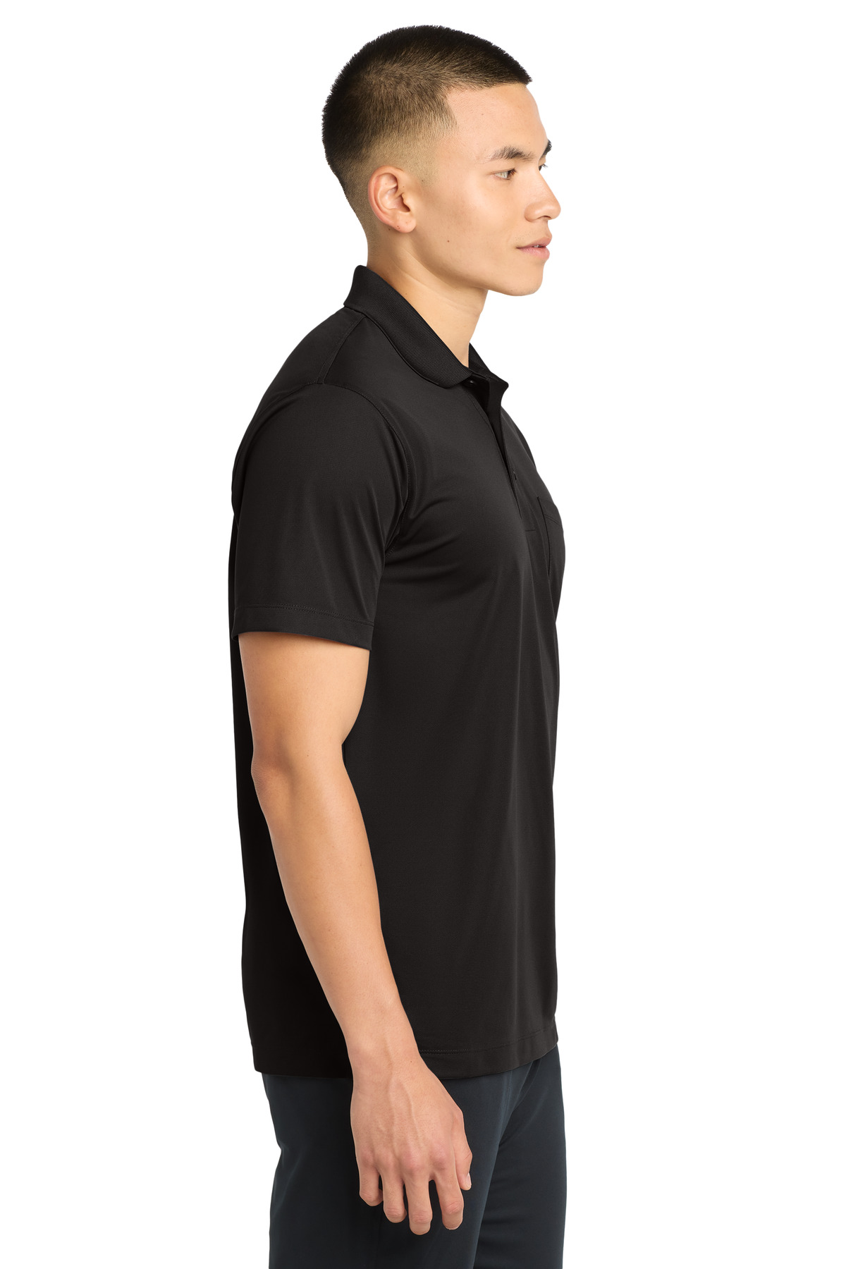 Sport-Tek Micropique Sport-Wick Pocket Polo. ST651 23