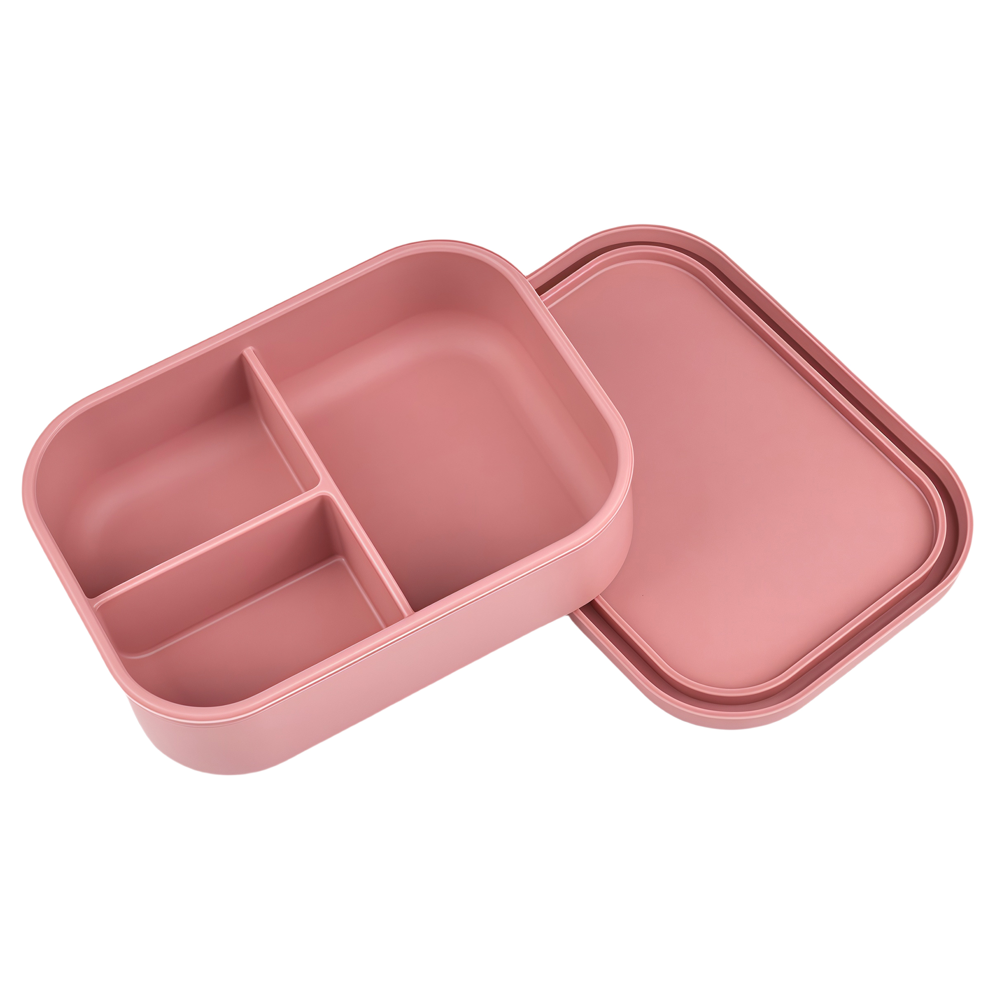 Silicone Lunch Box with 3 Compartments 7