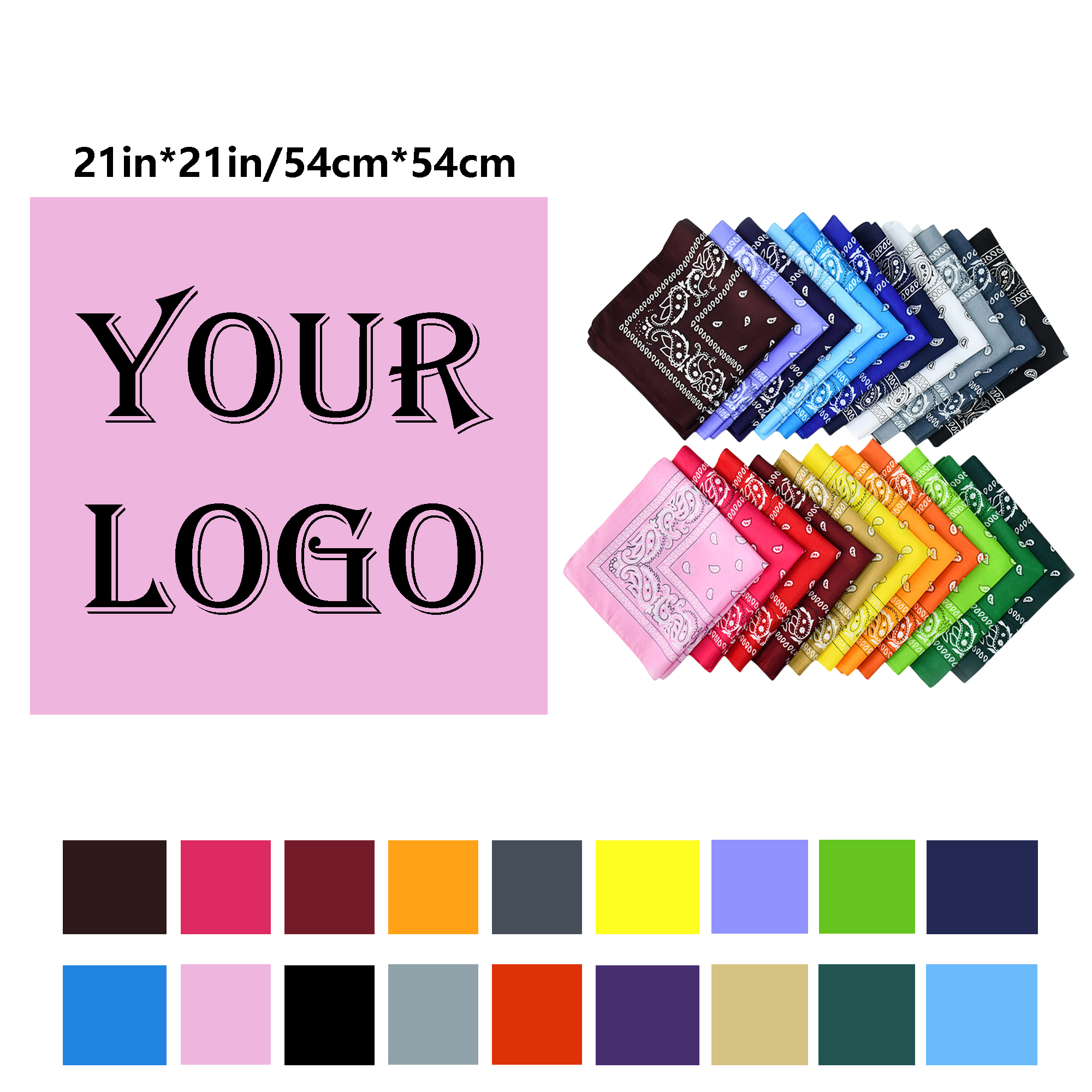 21in Customizable Bandana MOQ100 1
