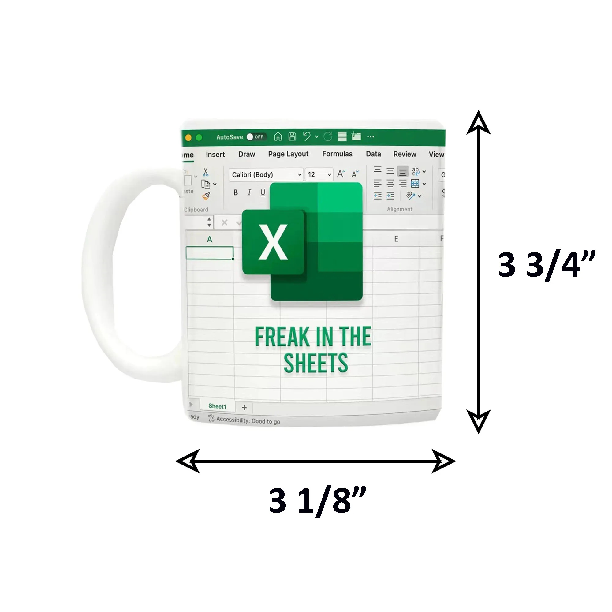 Sheets Excel Mug 3