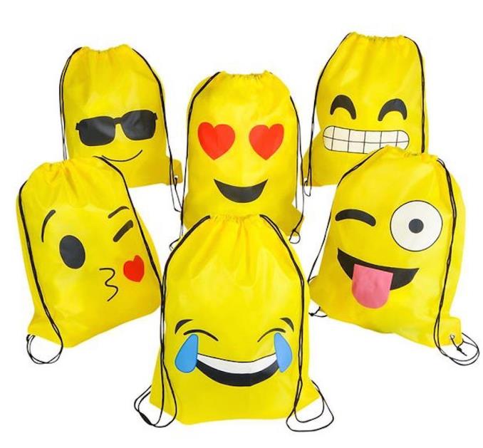 Emoji Drawstring Bags 2