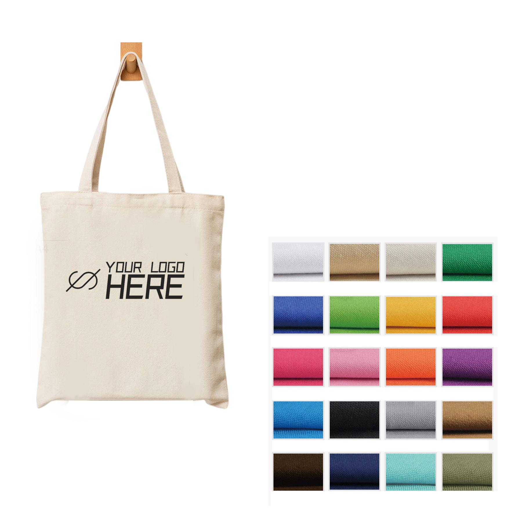 Recyclable Canvas Tote Bag 2