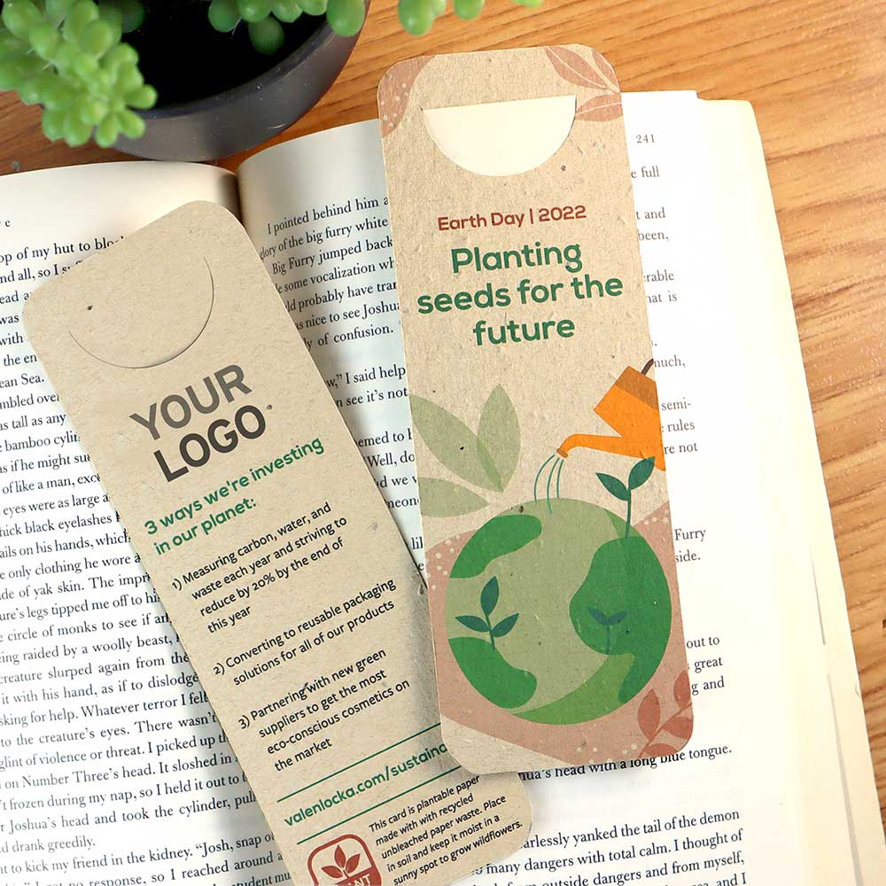 Seeds for the Future Earth Day Bookmark with Page Slot 4