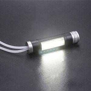 Lightweight Hollow Top LED Flashlight With Carabiner 3