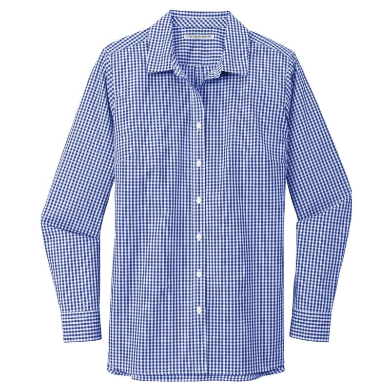 Port Authority Ladies Broadcloth Gingham Easy Care Shirt 21