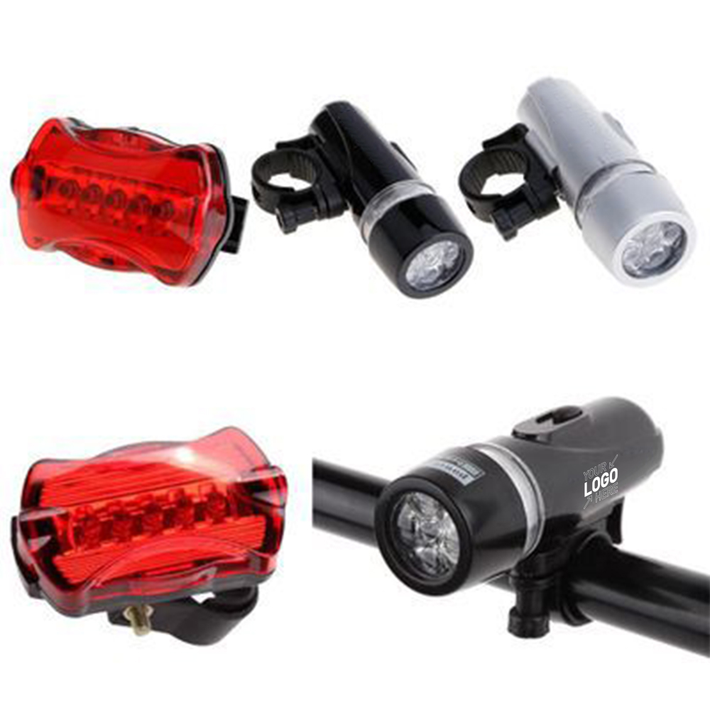 Bike Headlight and Taillight Set