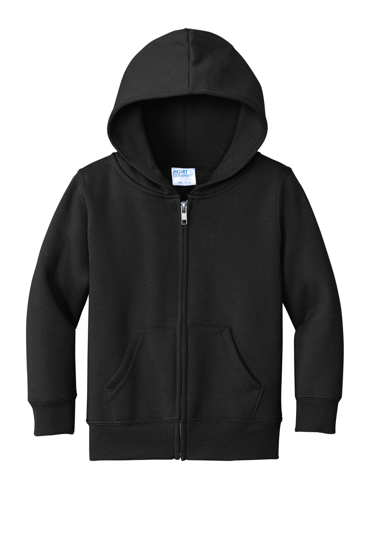 Port & Co Toddler Core Fleece Full-Zip Hooded Sweatshirt. CAR78TZH 8