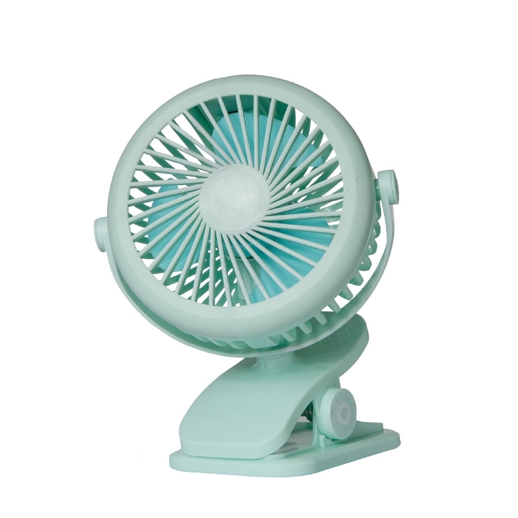 Rotatable Rechargeable Portable Clip USB Fan 4
