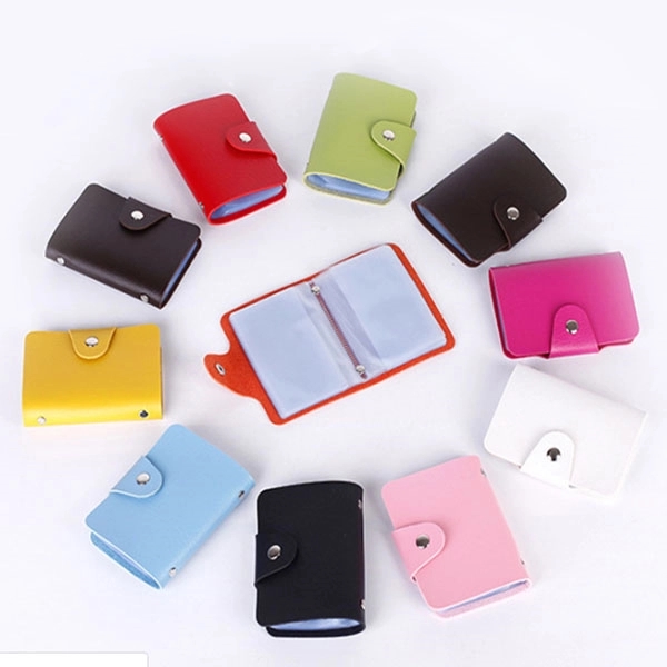 Soft PU Case 12 Credit Cards Holder 4