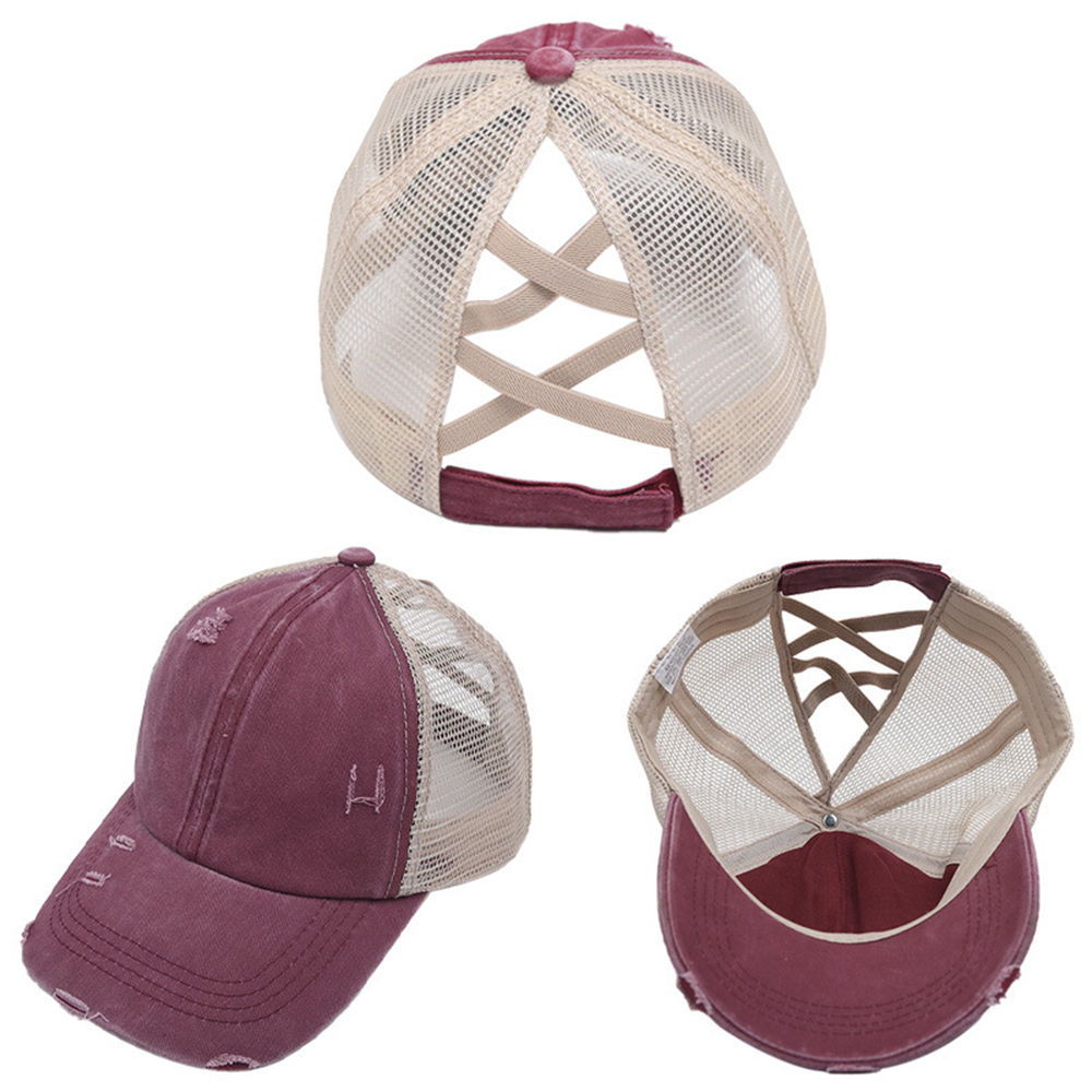 Criss Cross Hat Womens Baseball Cap 3