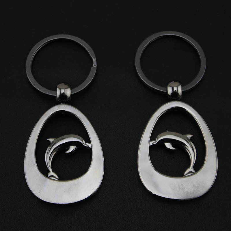 Creative Dolphin Metal Key Ring 7