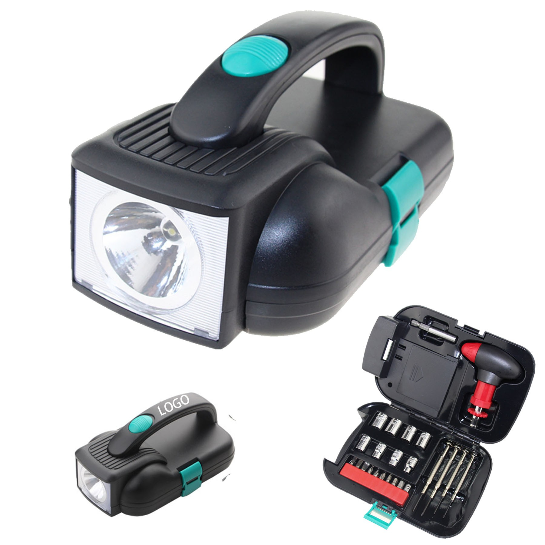 24 Piece Auto Light & Tool Kit
2