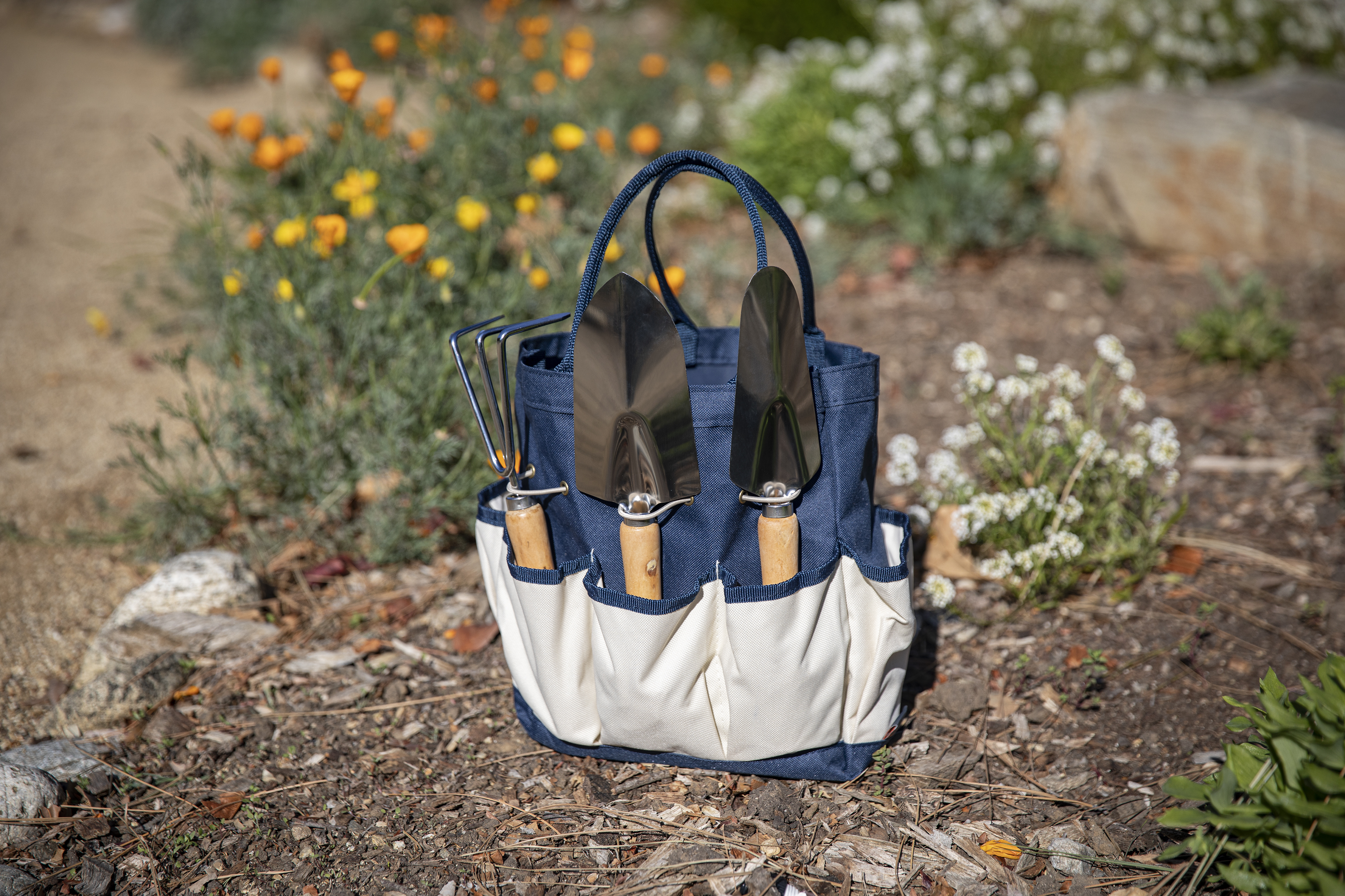 Garden Tote with Tools 3