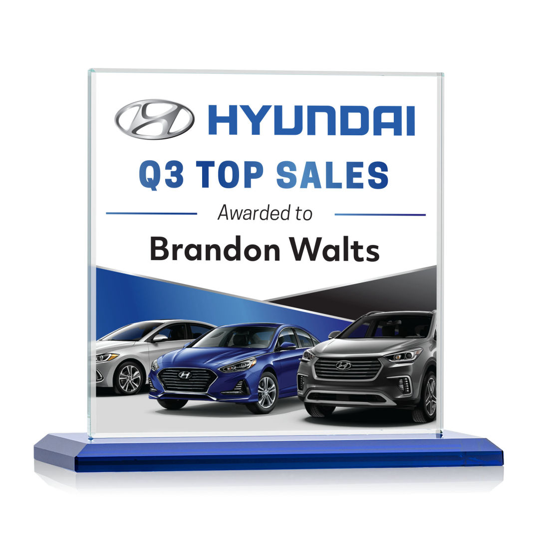 Cardiff VividPrint™ Award - Blue 5