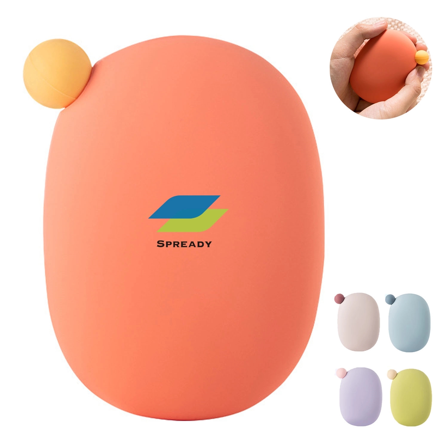Silicone Hand Warmer Self-Heating With 5 Heating Packs 1