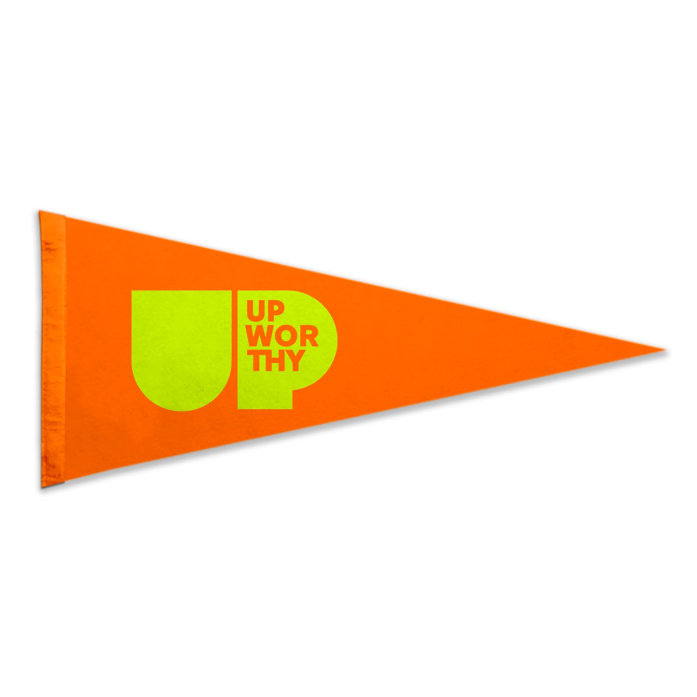 4" x 10" Acrylic Felt Pennant without Pole - Silk Screen 3