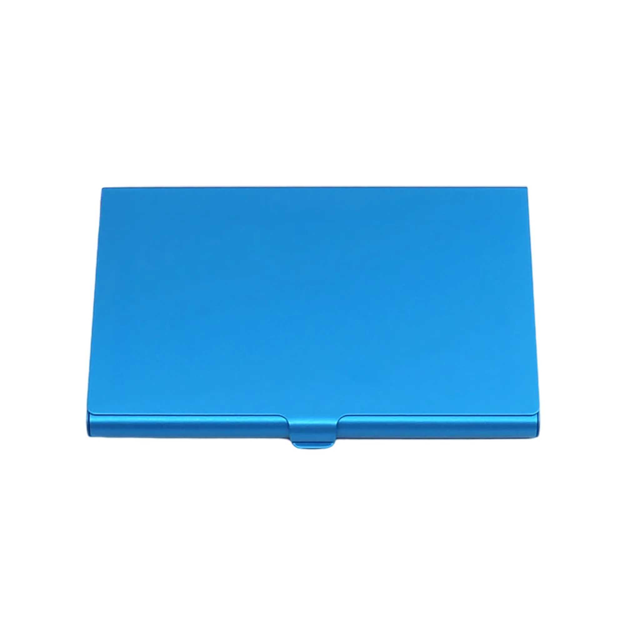 Slim Aluminum Business Card Holder Compact 3