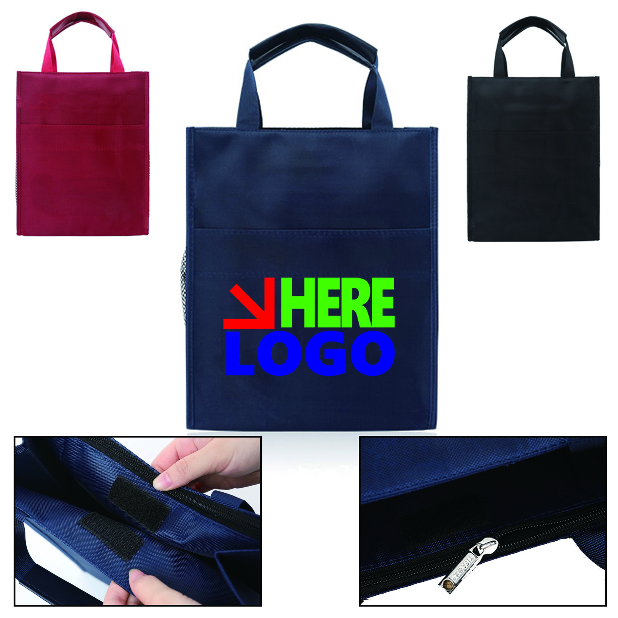 MOQ 50 PCS Waterproof Document Bag Full Color 2