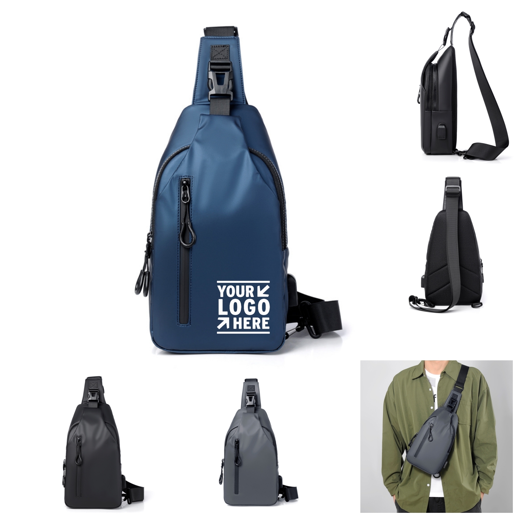 Large Capacity Sports Crossbody Bag 2