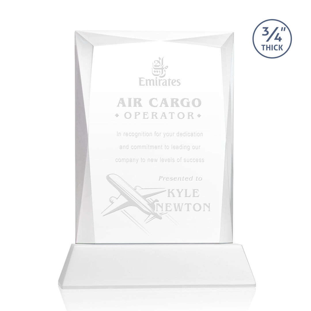 Messina Award on Newhaven Base - White 6