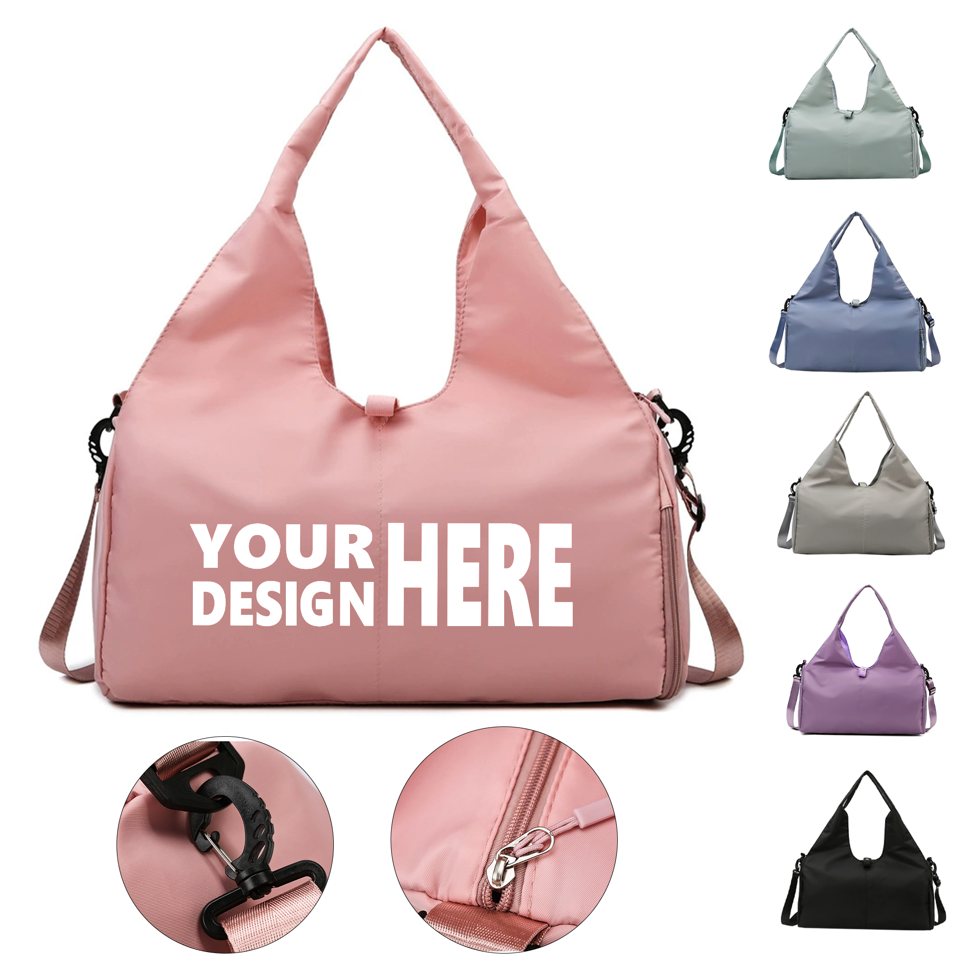 Portable Oxford Cloth Fitness Travel Bag 3