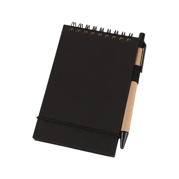 Mini Flip-Up Pocket Notepad - Includes Pen 8