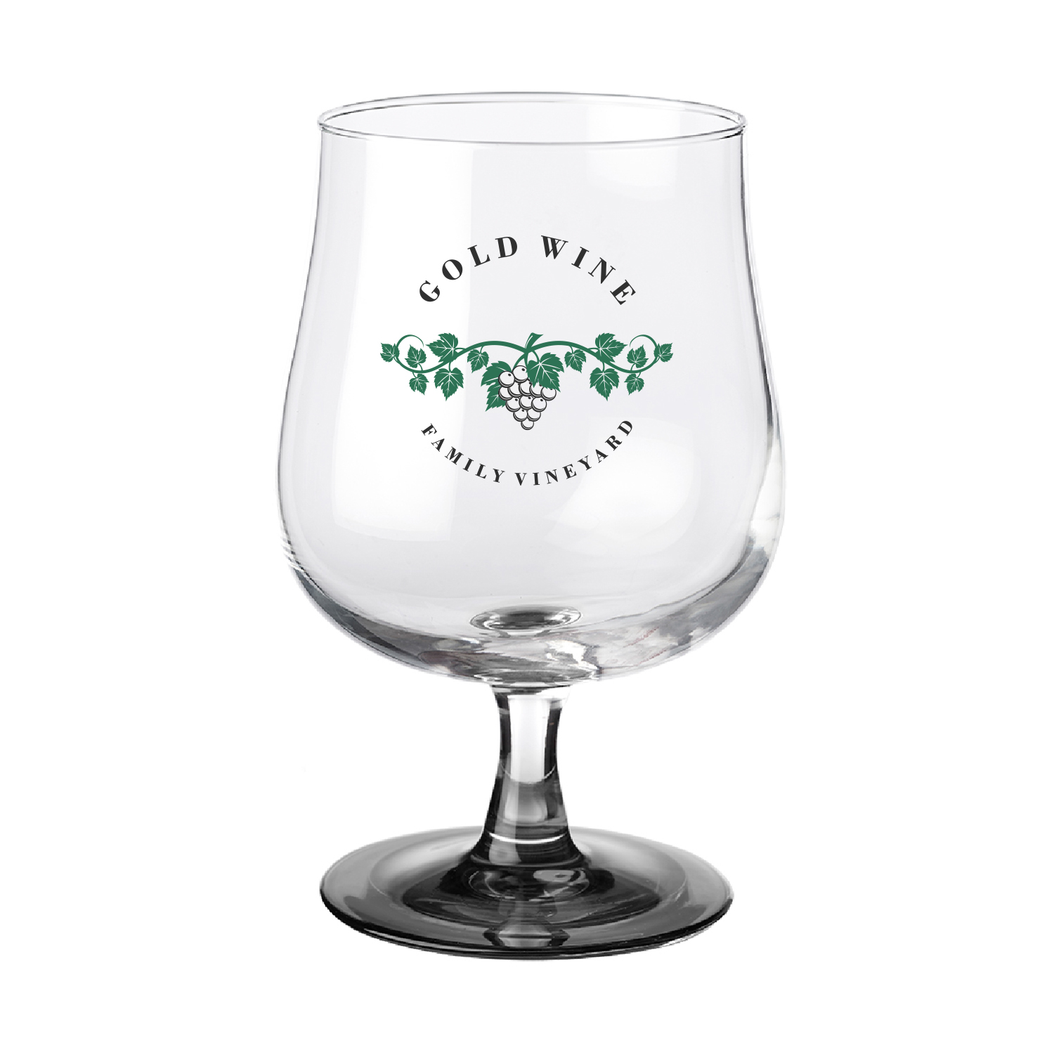 16.75 oz Arc® Elegance Stemmed Goblet (2 Color Imprint) 3