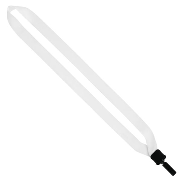 3/4" Dye-Sublimated Lanyard with Plastic Clamshell and Plastic Bulldog Clip 4