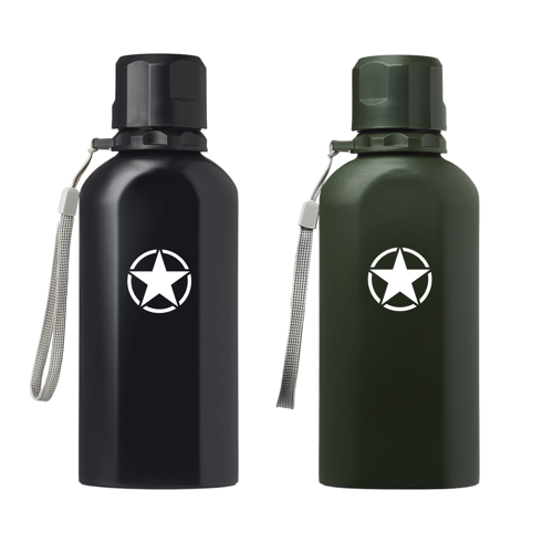 Cadet Stainless Steel Strapped Water Bottle - Single Wall, 1