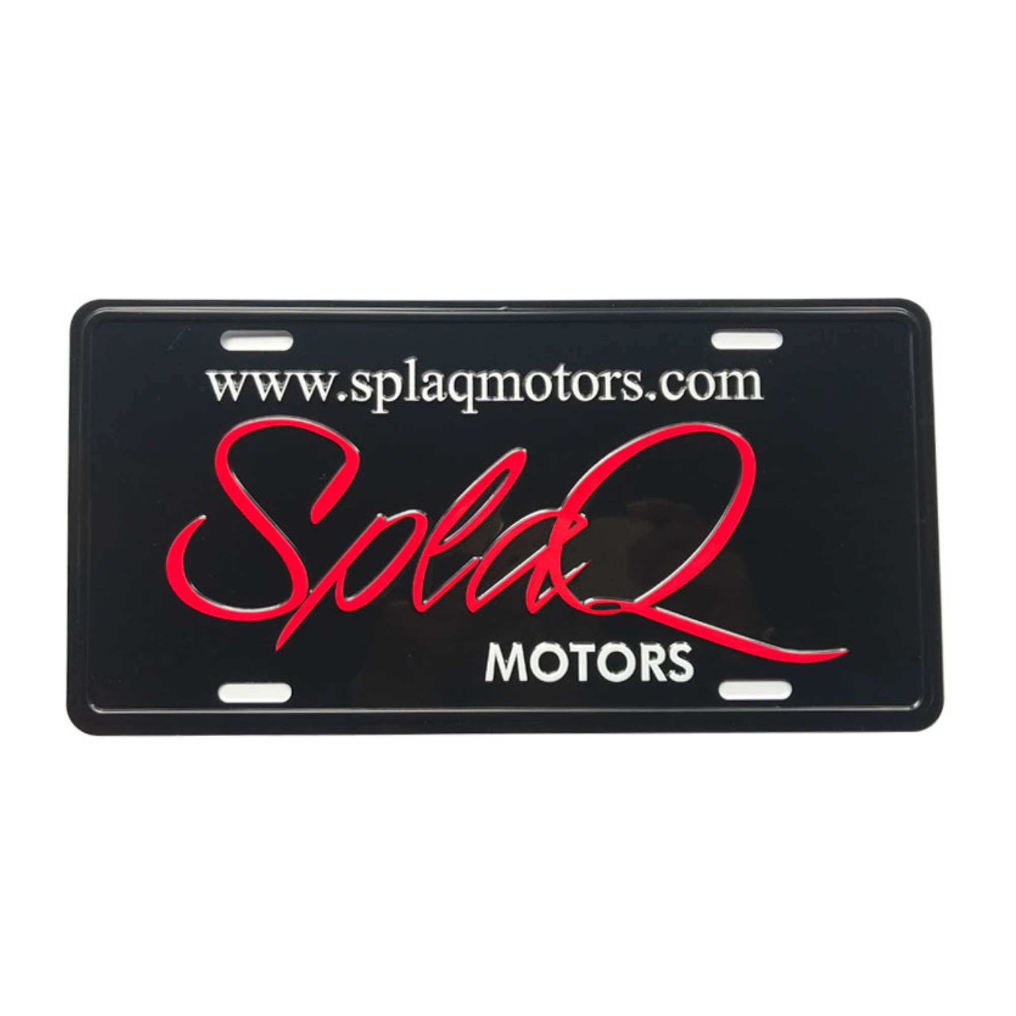 Full Color Custom Aluminum License Plate 12"L X 6"W 2
