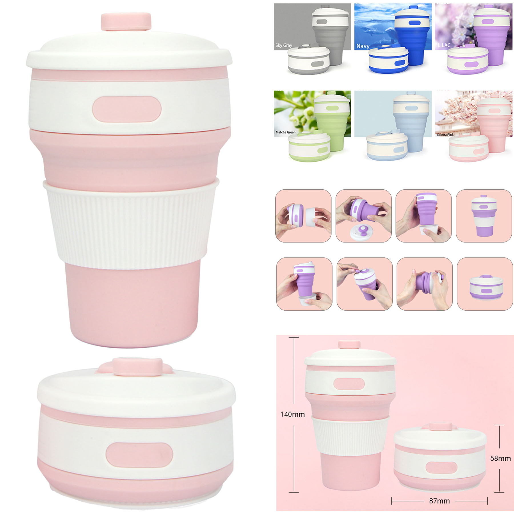Hot Folding Water Cup 2