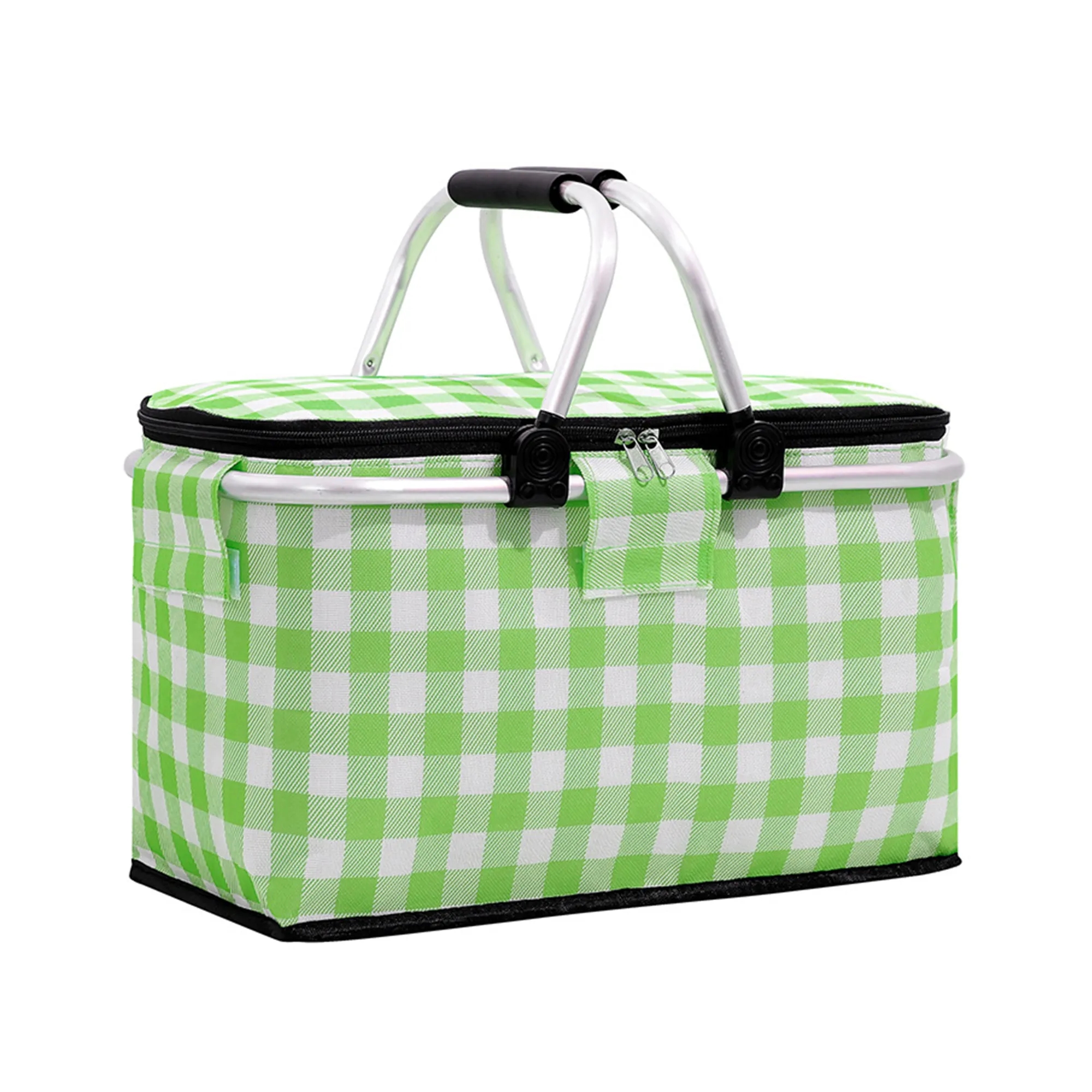Outdoor Folding Insulated Refrigerated Picnic Basket 4
