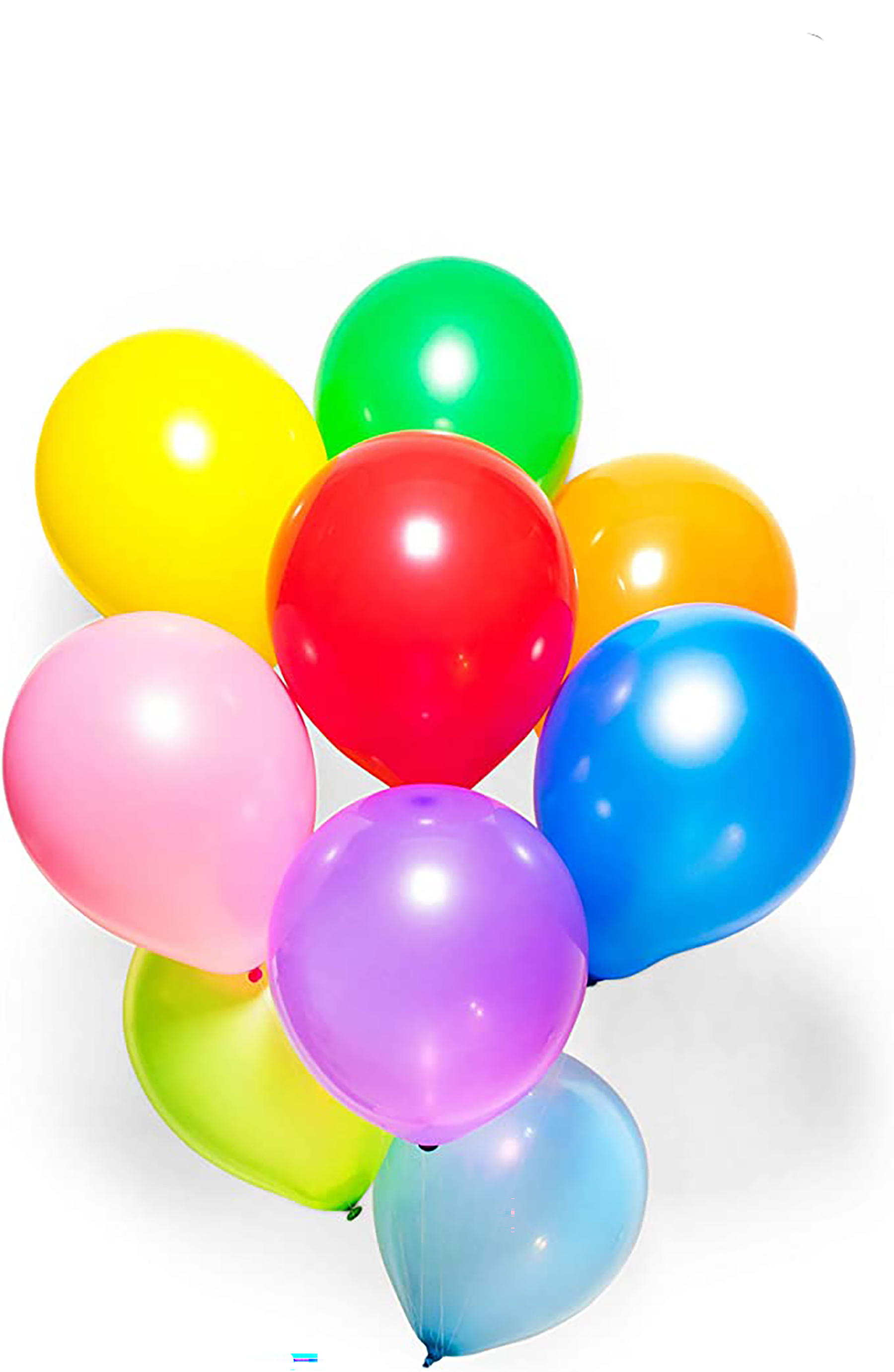 12 Inches Rainbow Latex Balloons 12