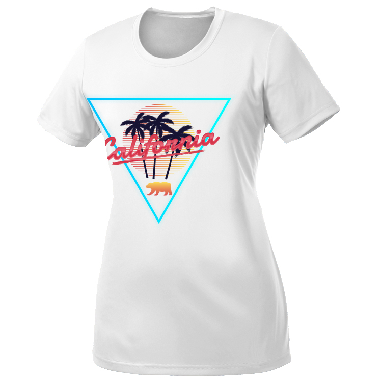 Women's Athletic Tee Spot Sublimation T-Shirt 14